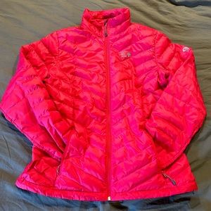 Mountain Hardwear down jacket.
